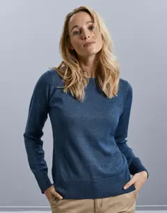 Bild på Ladies' Crew Neck Knitted Pullover
