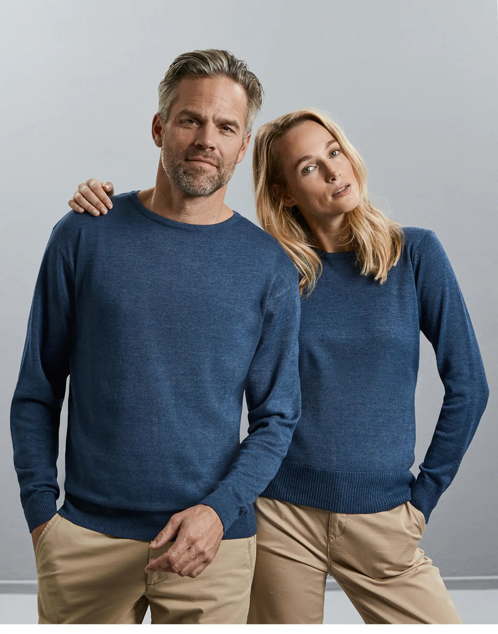 Bild på Ladies' Crew Neck Knitted Pullover