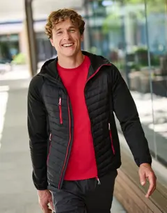Bild på Men’s Navigate Hybrid Hooded Jacket
