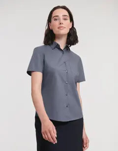 Bild på Short Sleeve Poplin Blouse