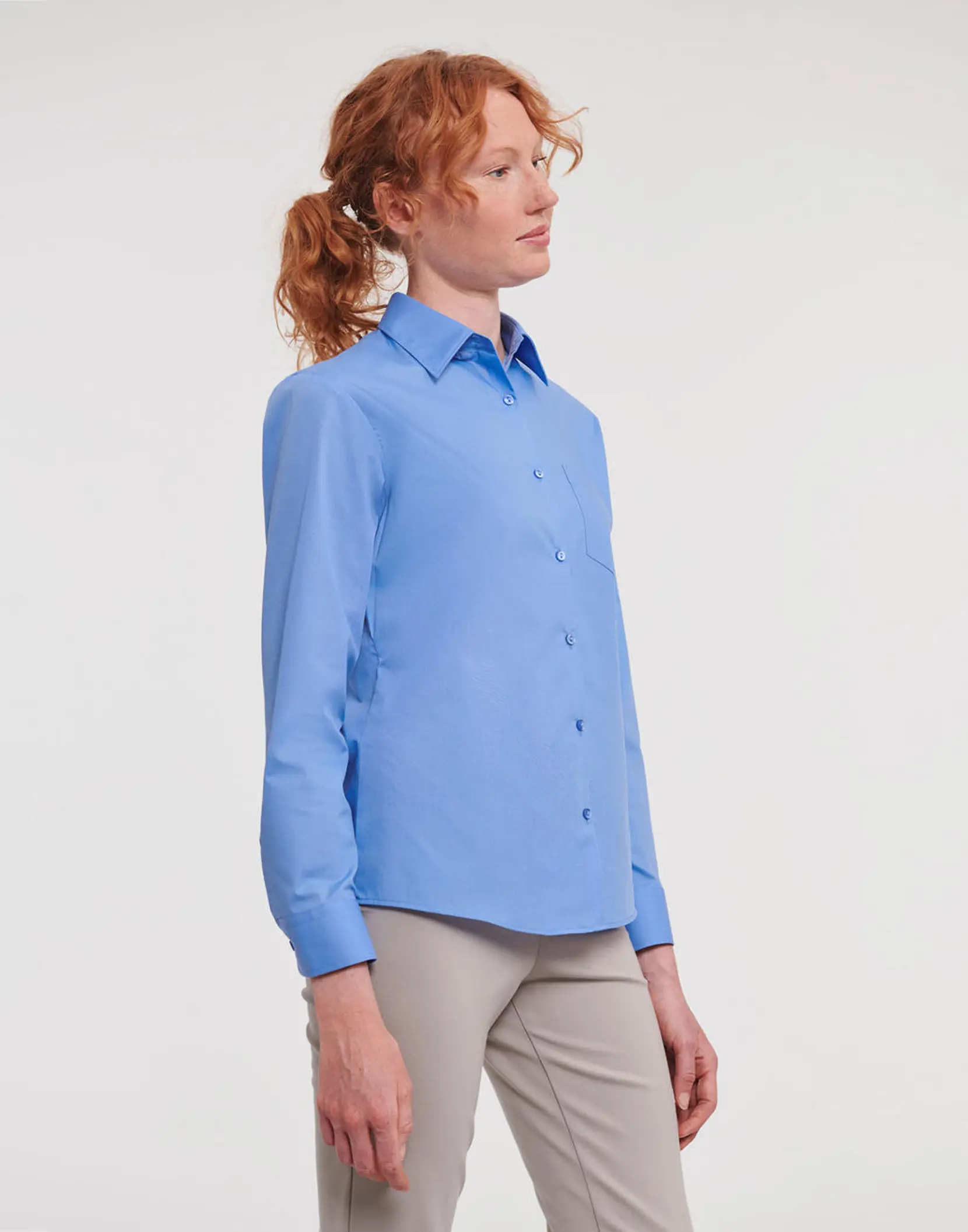 Bild på Long Sleeve Poplin Blouse