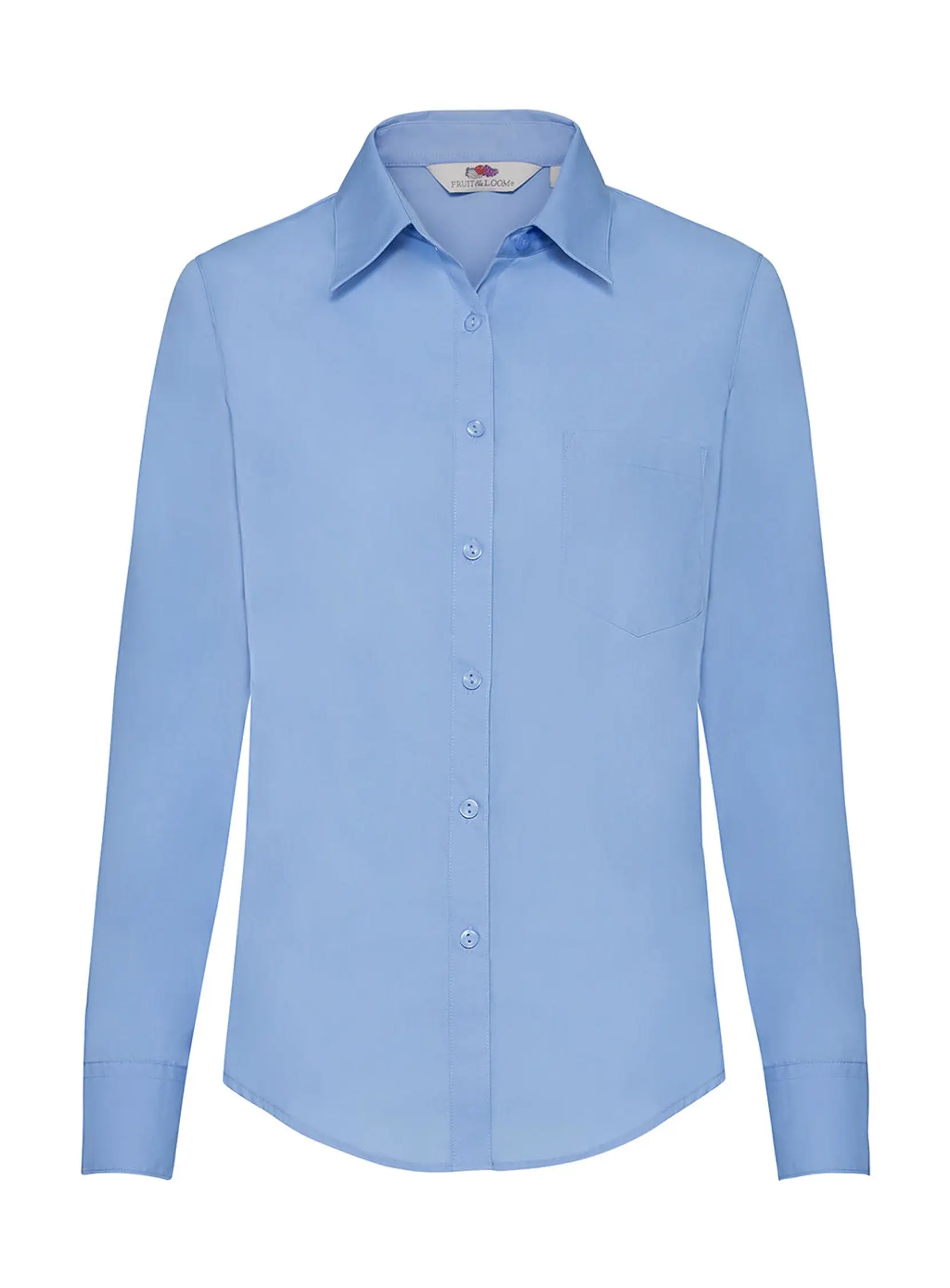 Bild på Ladies Poplin Shirt LS