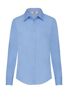 Bild på Ladies Poplin Shirt LS