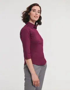 Bild på Tailored Blouse with 3/4 Sleeves