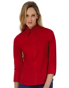 Bild på Milano/women Popelin Shirt 3/4 sleeves
