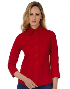 Bild på Milano/women Popelin Shirt 3/4 sleeves