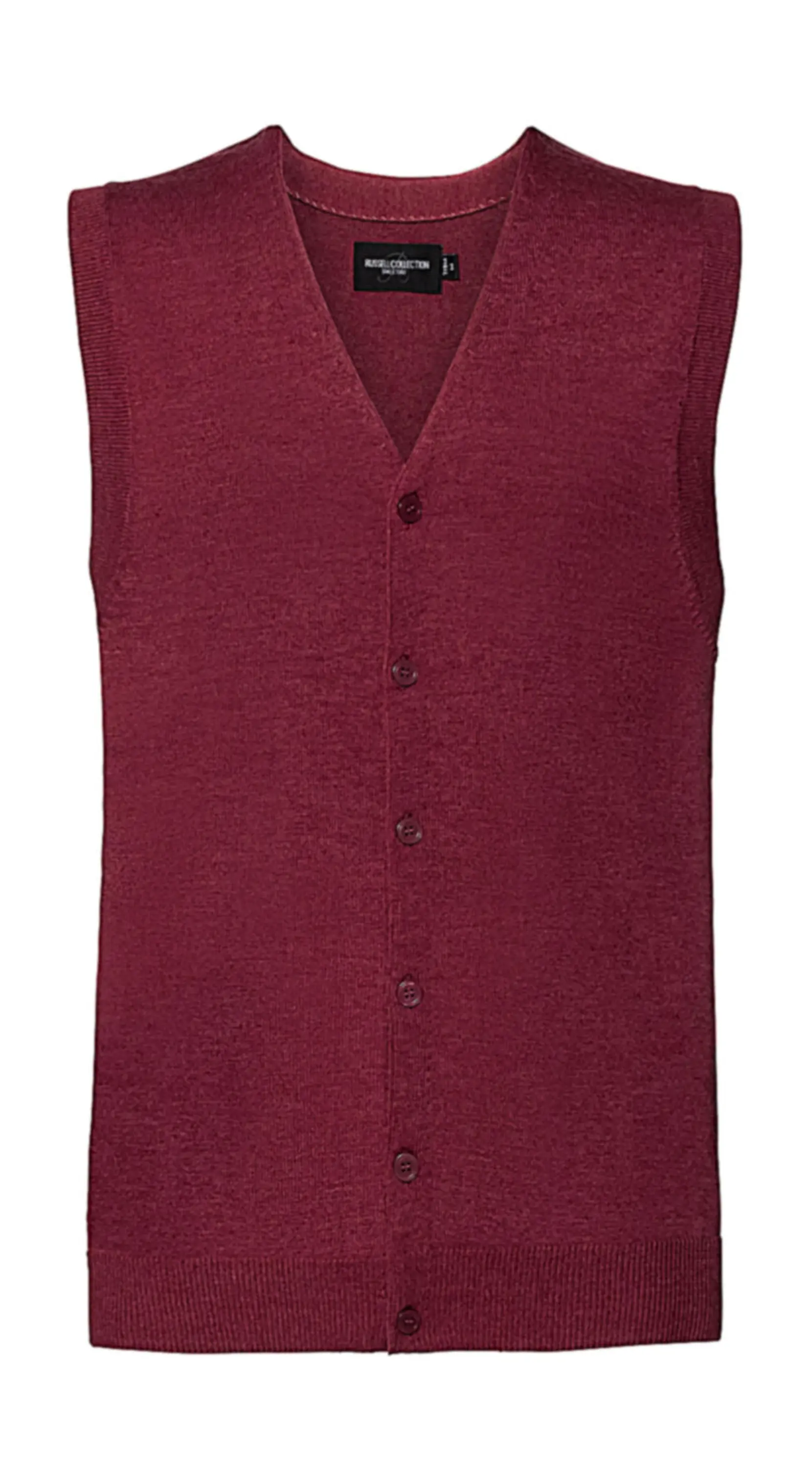 Bild på Men's V-Neck Sleeveless Knitted Cardigan