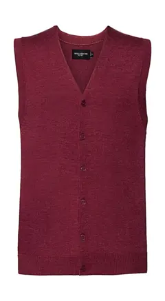 Bild på Men's V-Neck Sleeveless Knitted Cardigan