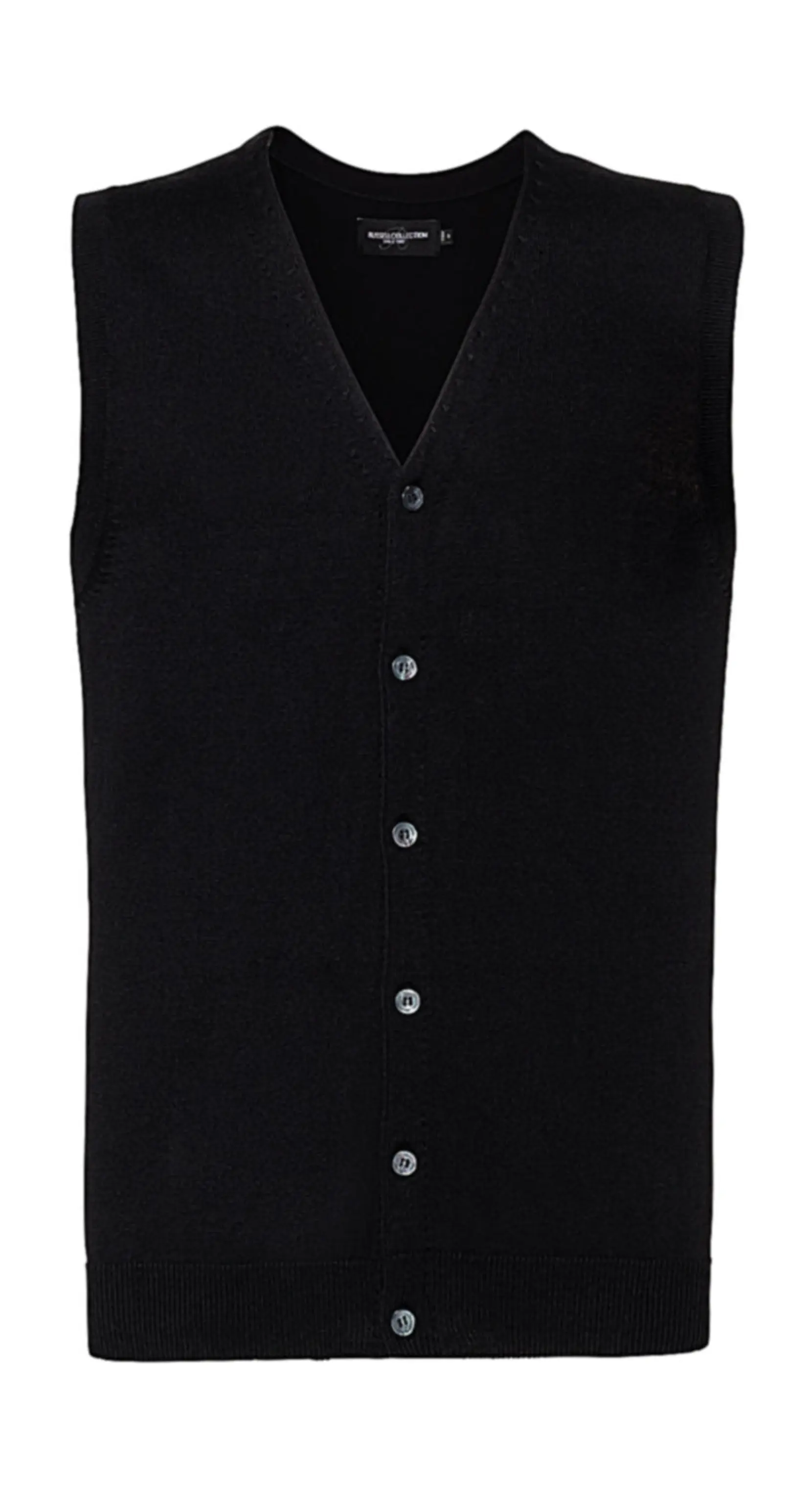 Bild på Men's V-Neck Sleeveless Knitted Cardigan