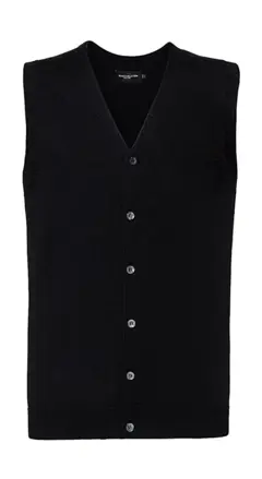 Bild på Men's V-Neck Sleeveless Knitted Cardigan