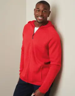 Bild på Lux Hooded Knit Fleece Jacket for men