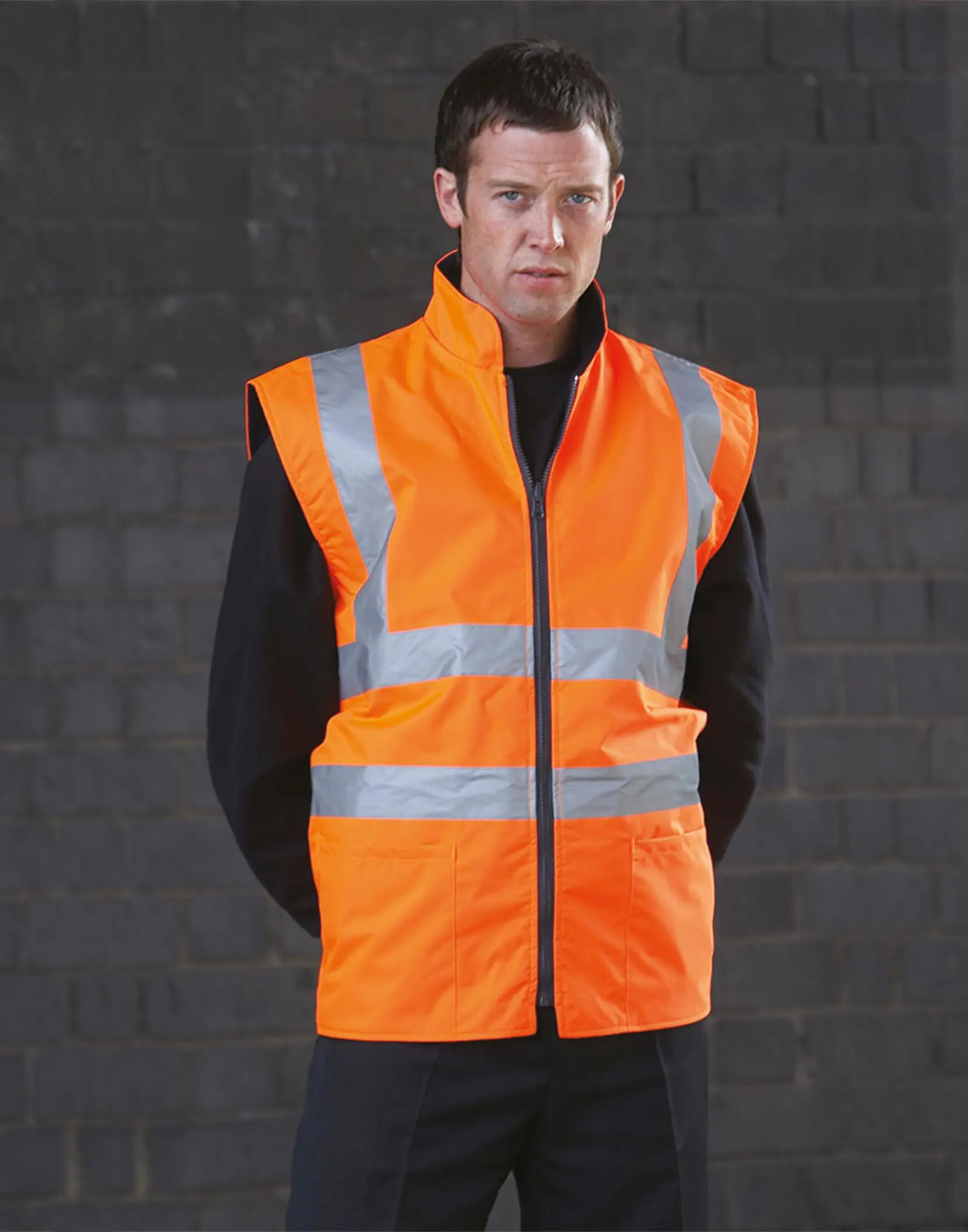 Bild på Fluo Fleece Reversible Bodywarmer