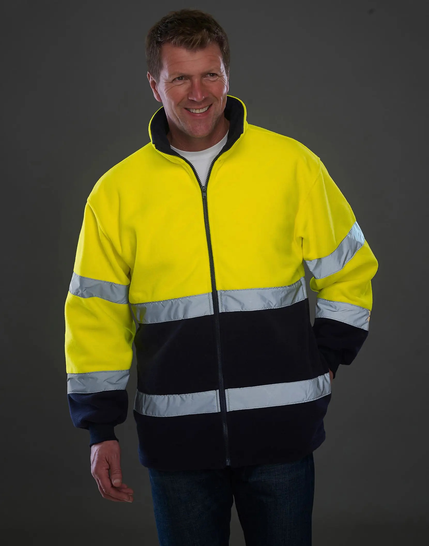 Bild på Fluo 2-Tone Fleece Jacket