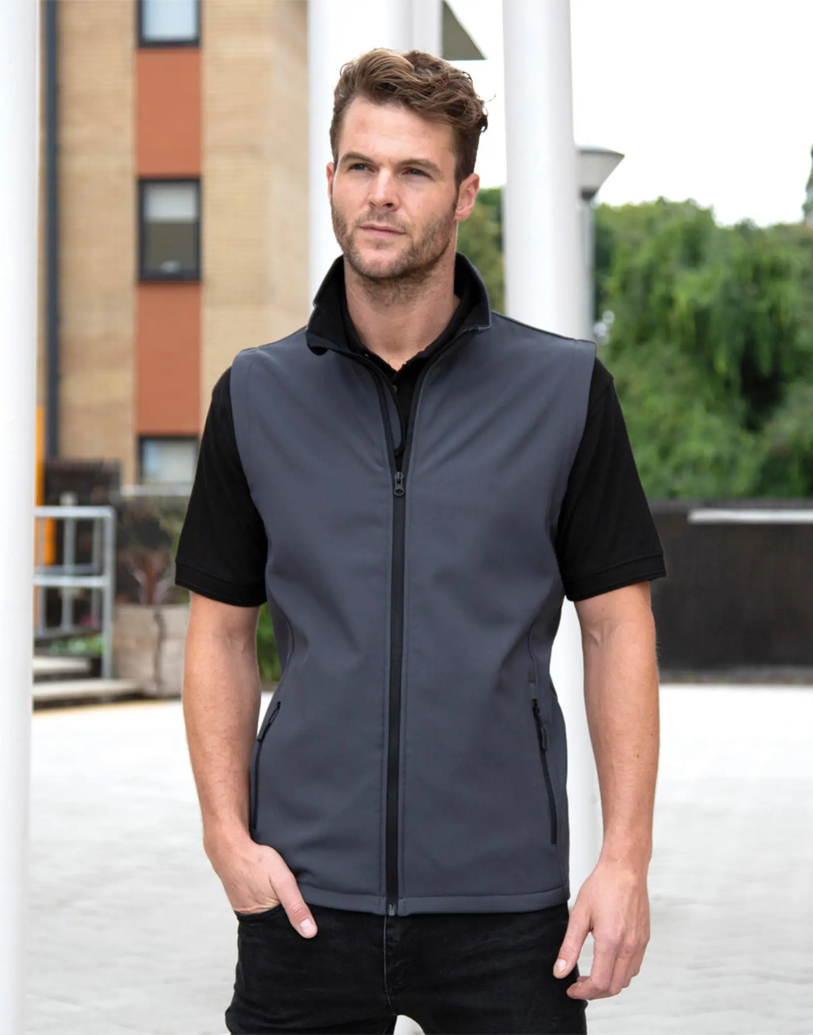 Bild på Men's Printable Softshell Bodywarmer