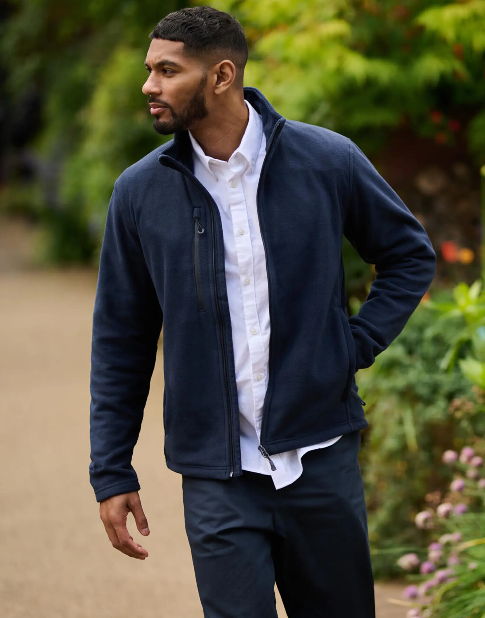 Bild på Honestly Made Recycled Full Zip Fleece