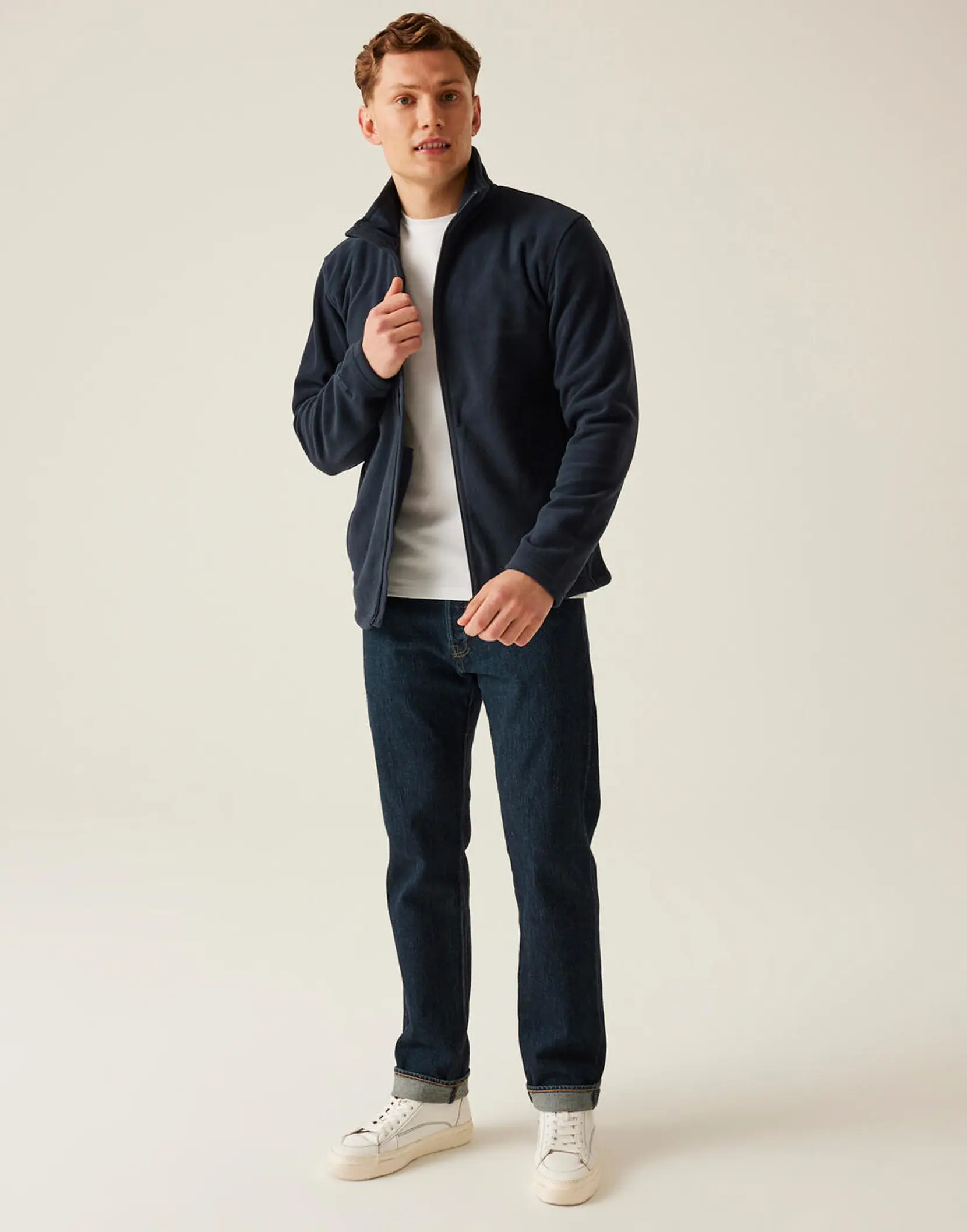 Bild på Honestly Made Recycled Full Zip Fleece