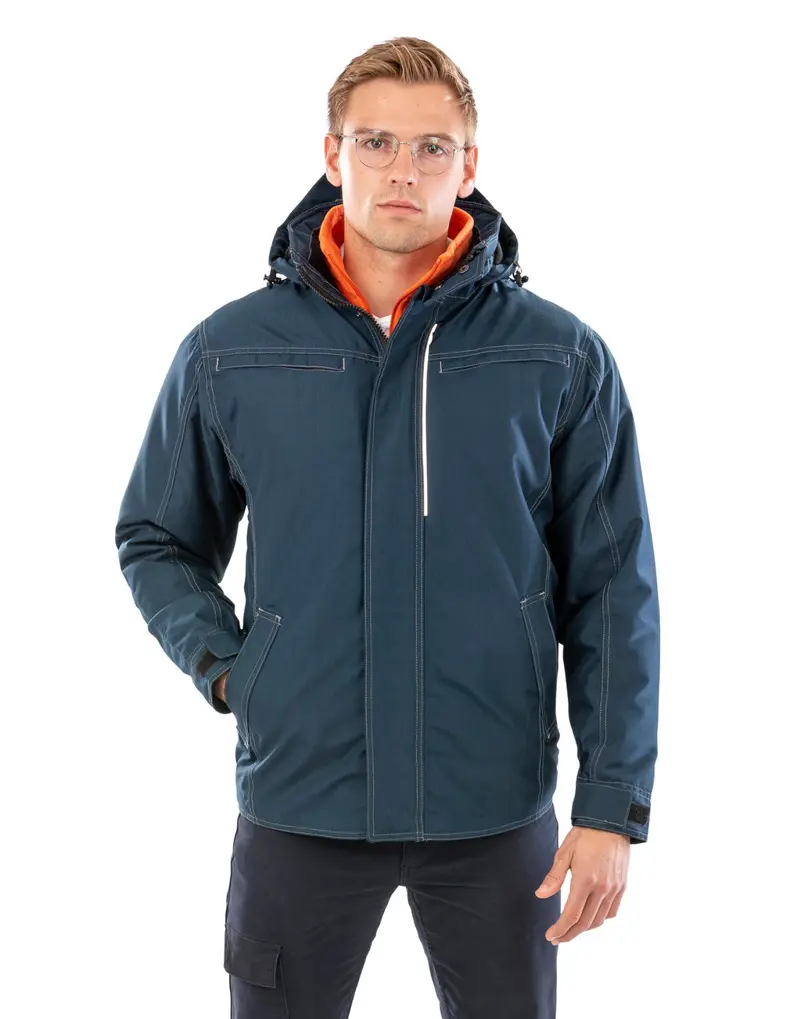 Denim Texture Rugged Jacket