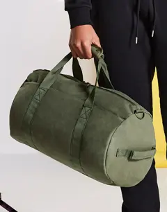 Bild på Vintage Canvas Barrel Bag