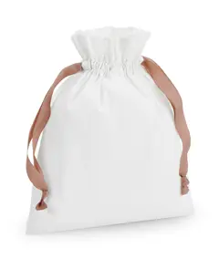 Bild på Cotton Gift Bag with Ribbon Drawstring