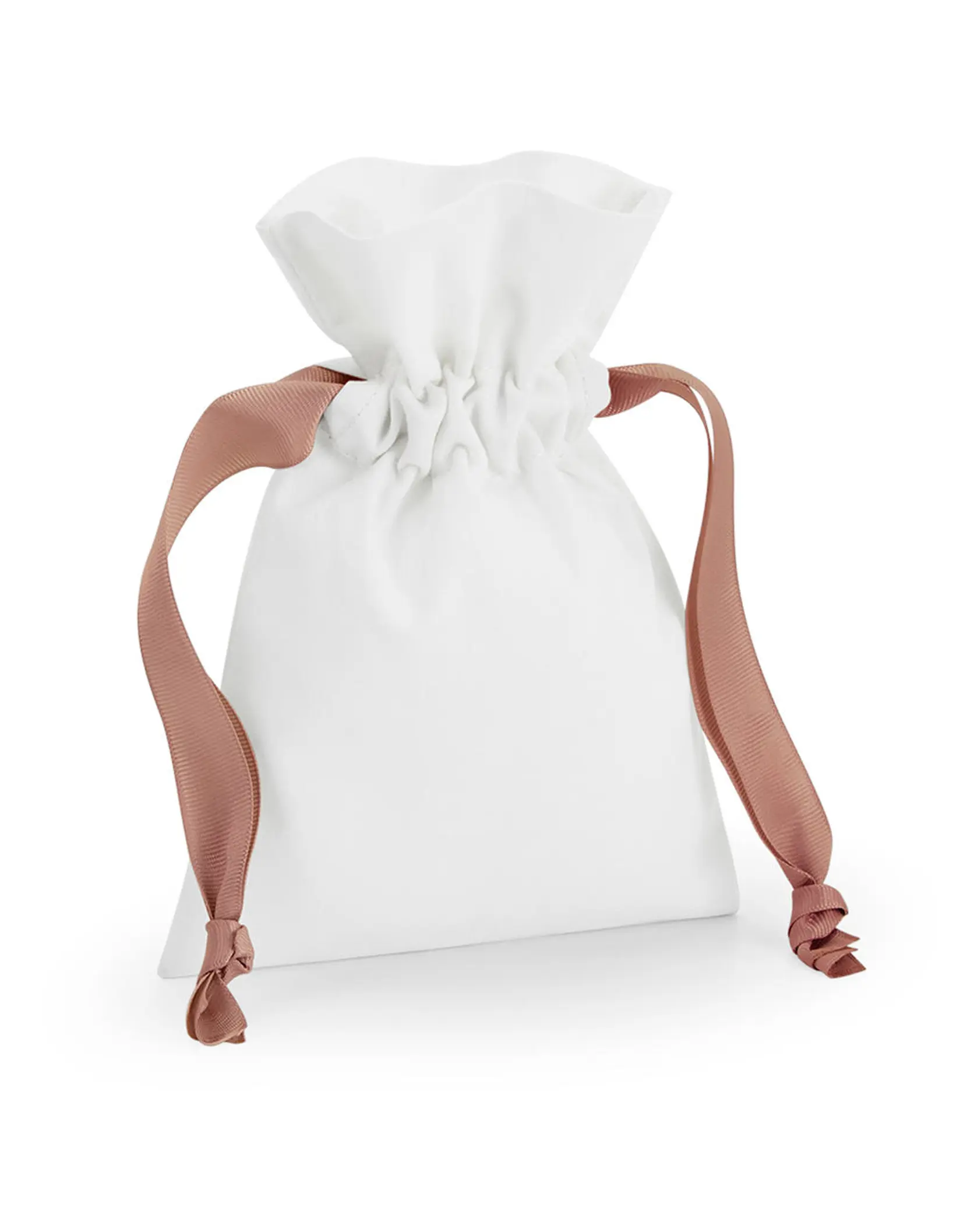 Bild på Cotton Gift Bag with Ribbon Drawstring