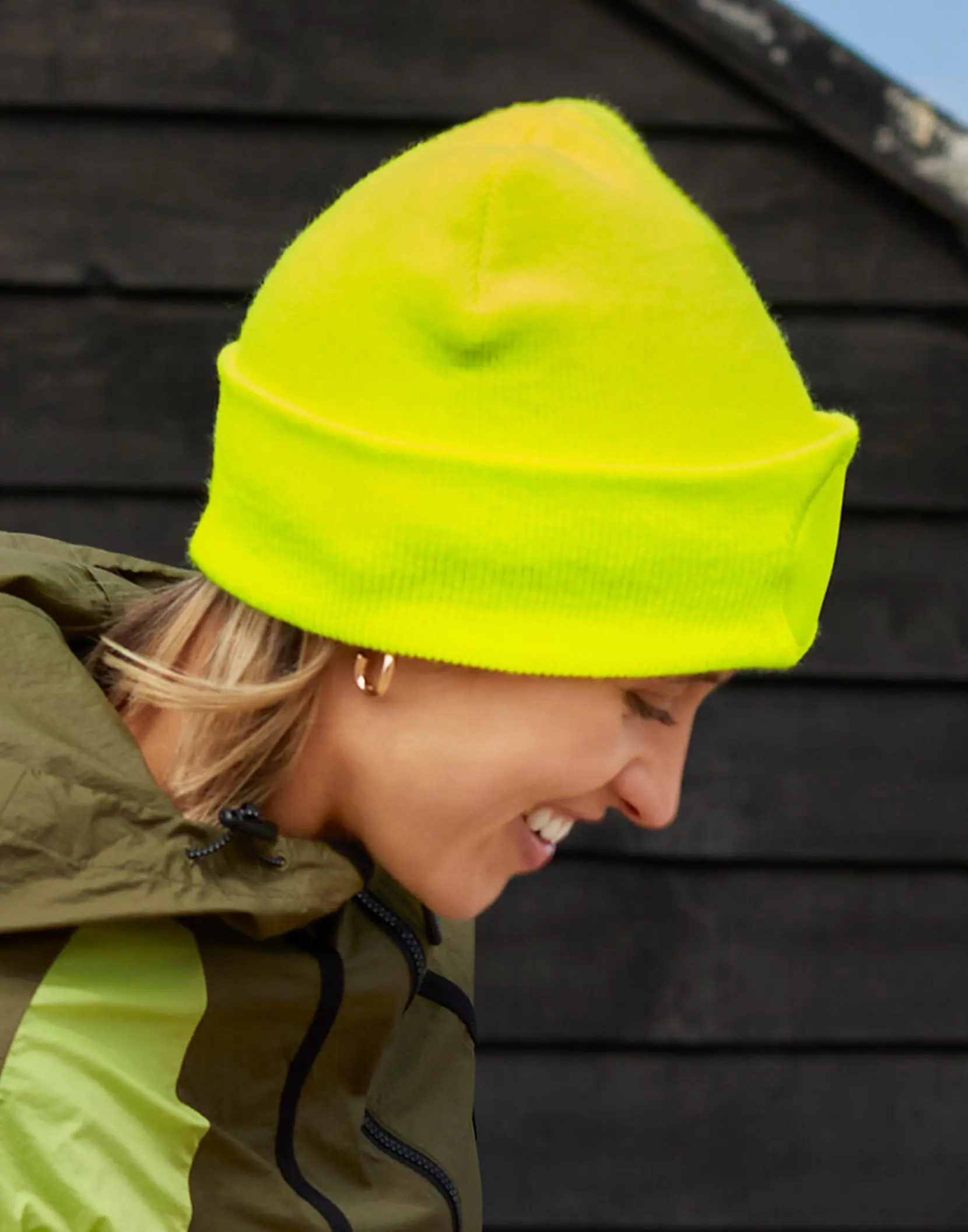 Bild på Circular Patch Beanie