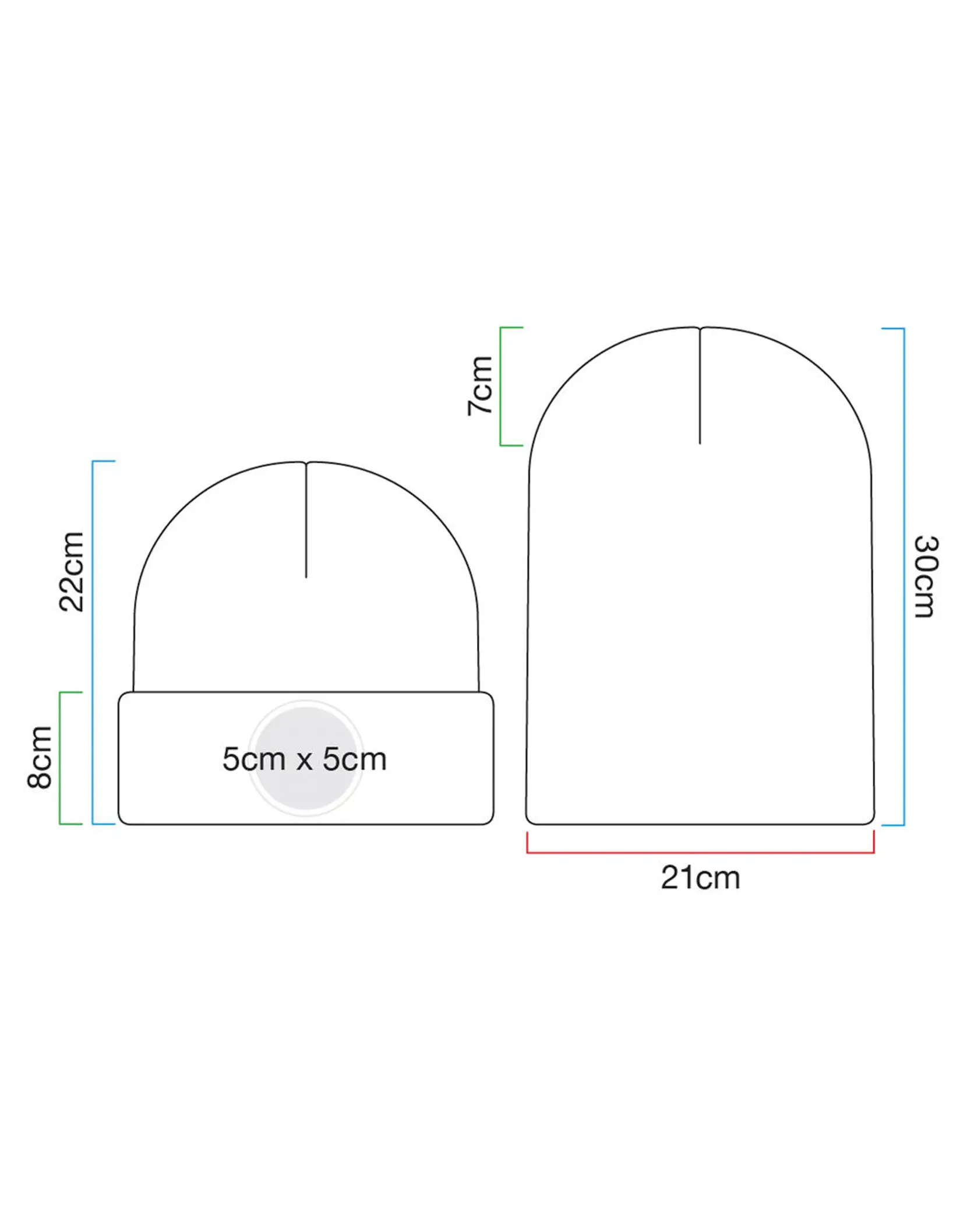 Bild på Circular Patch Beanie