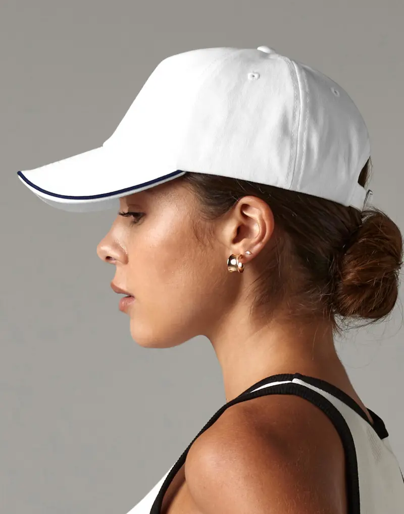 Bild på Authentic 5 Panel Cap - Piped Peak