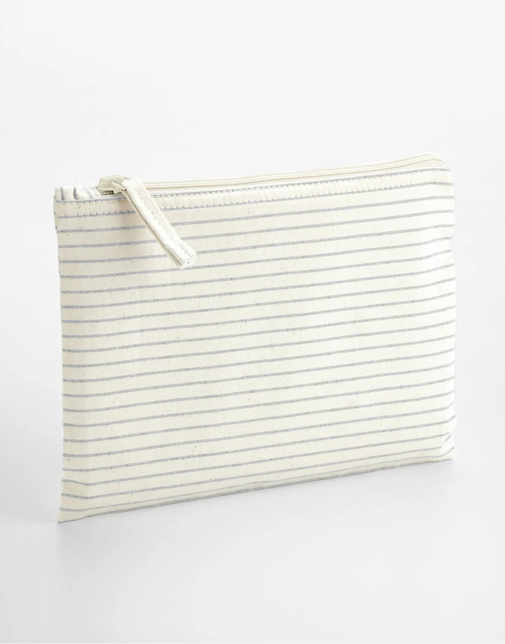 Bild på Striped Organic Cotton Accessory Pouch