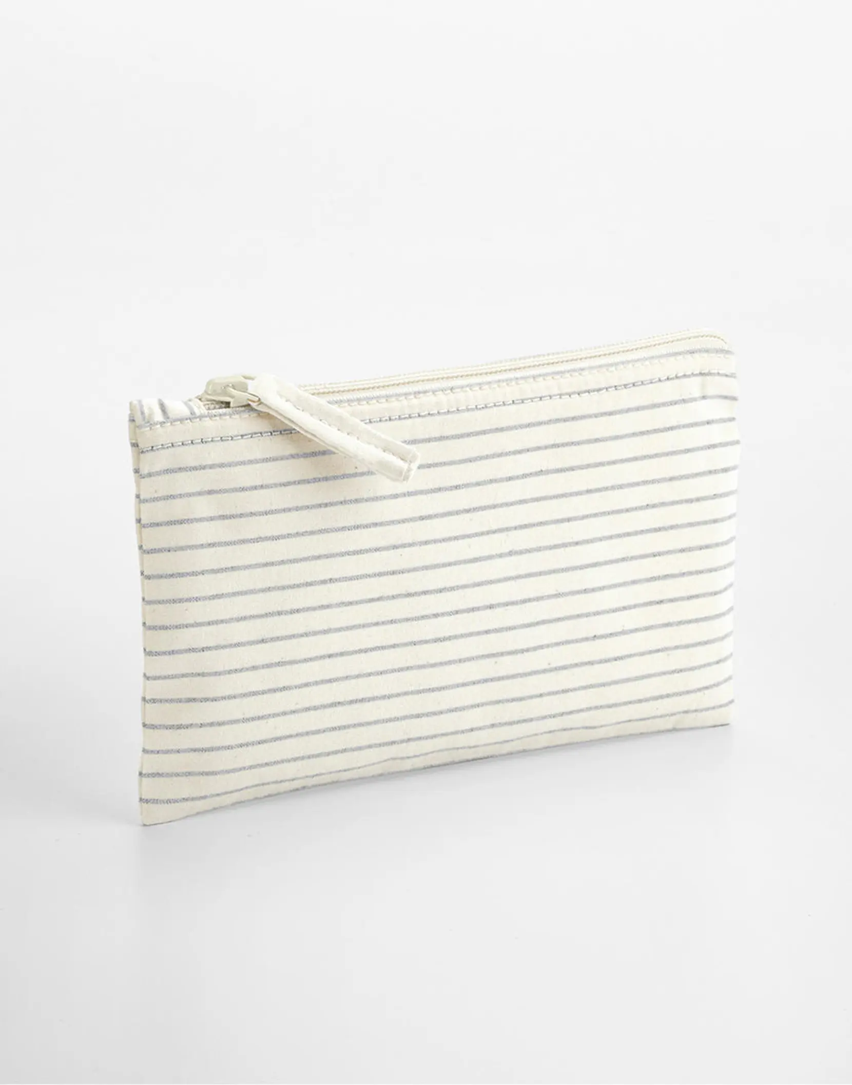 Bild på Striped Organic Cotton Accessory Pouch