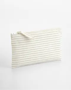 Bild på Striped Organic Cotton Accessory Pouch