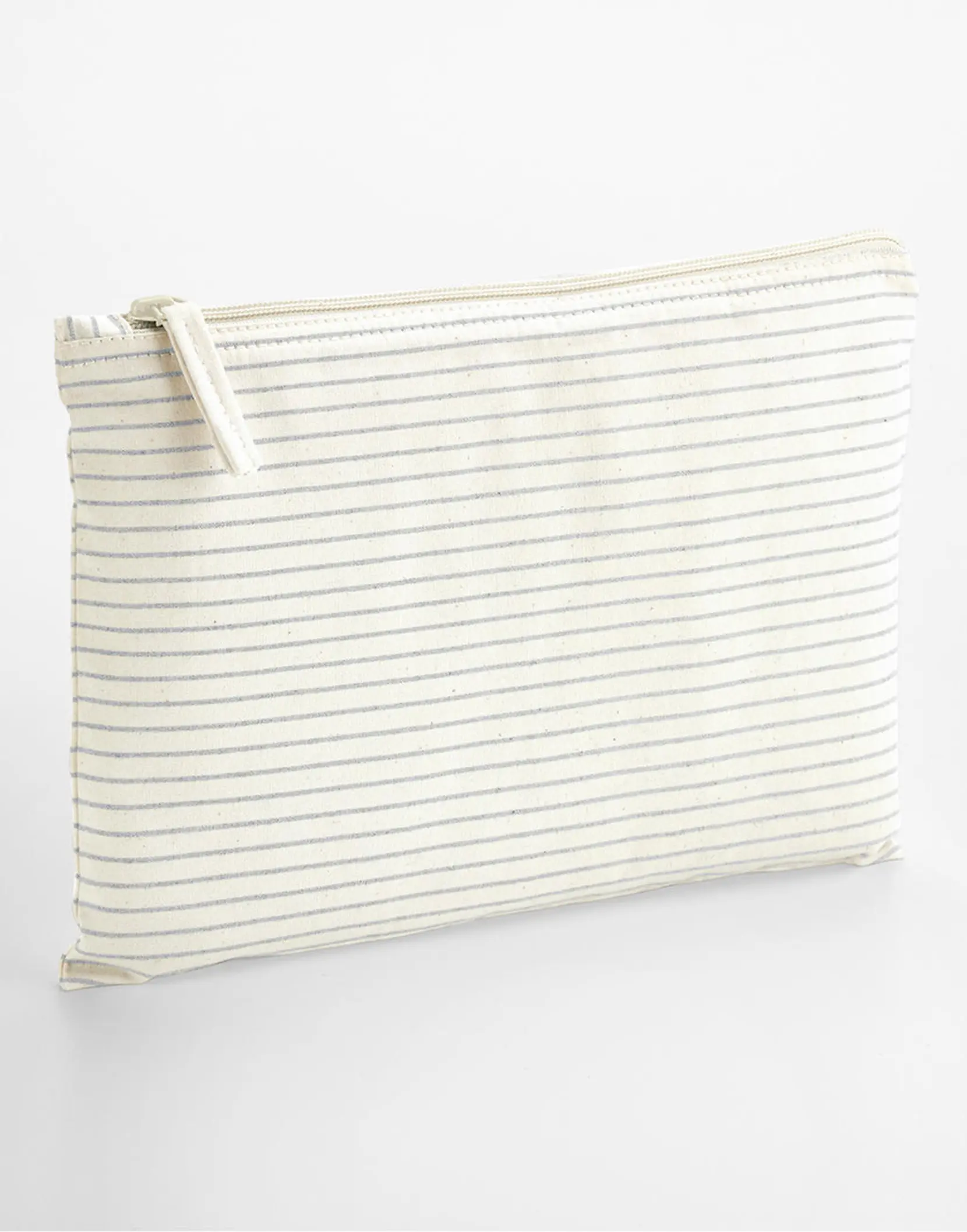Bild på Striped Organic Cotton Accessory Pouch