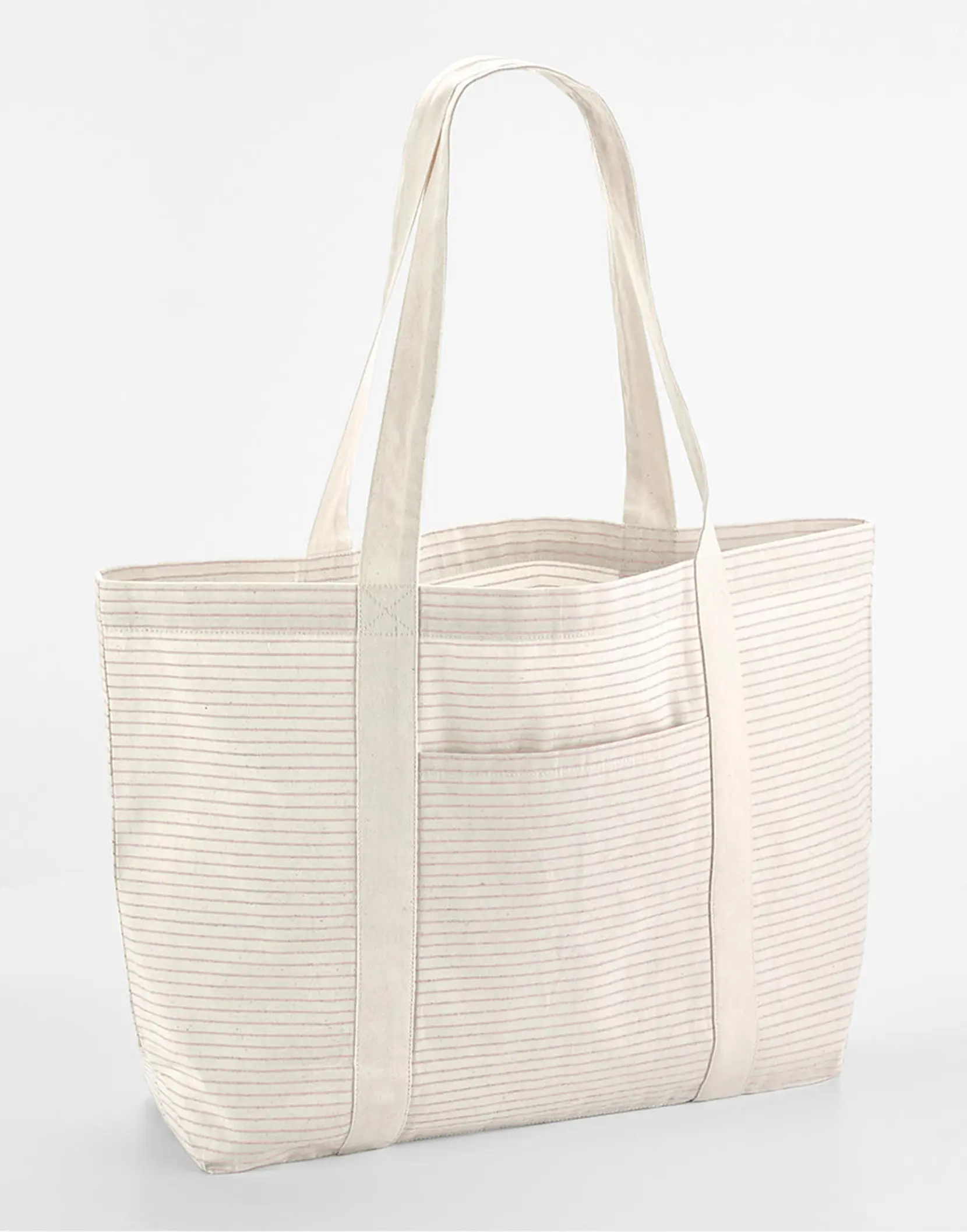 Bild på Striped Organic Cotton Shopper