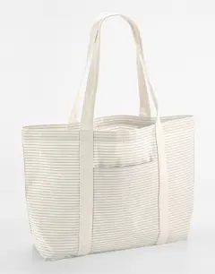 Bild på Striped Organic Cotton Shopper