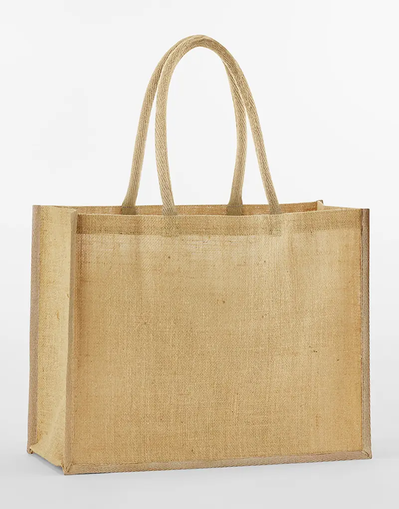 Bild på Natural Starched Jute Classic Shopper