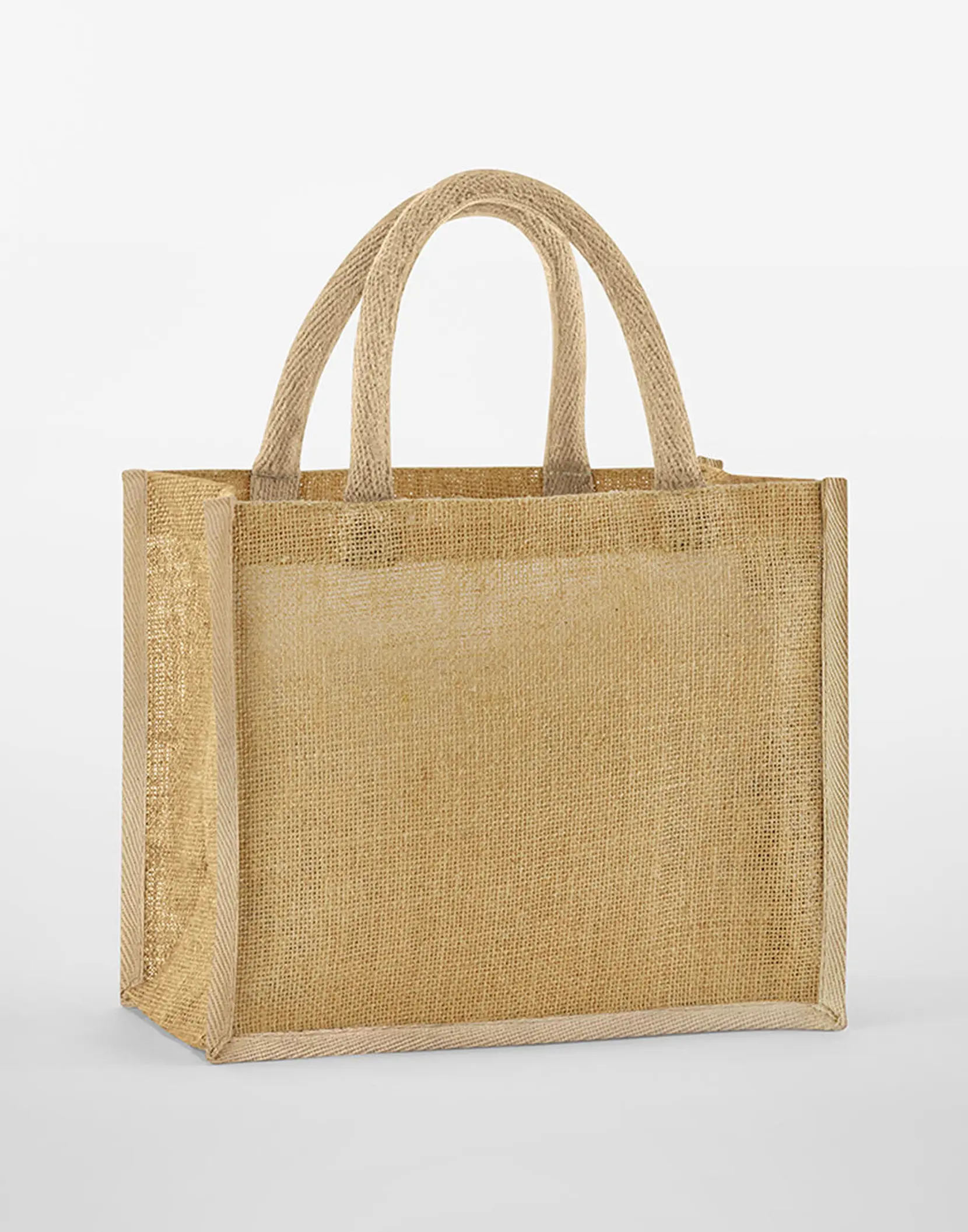 Bild på Natural Starched Jute Midi Tote