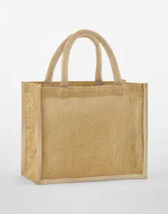Bild på Natural Starched Jute Midi Tote