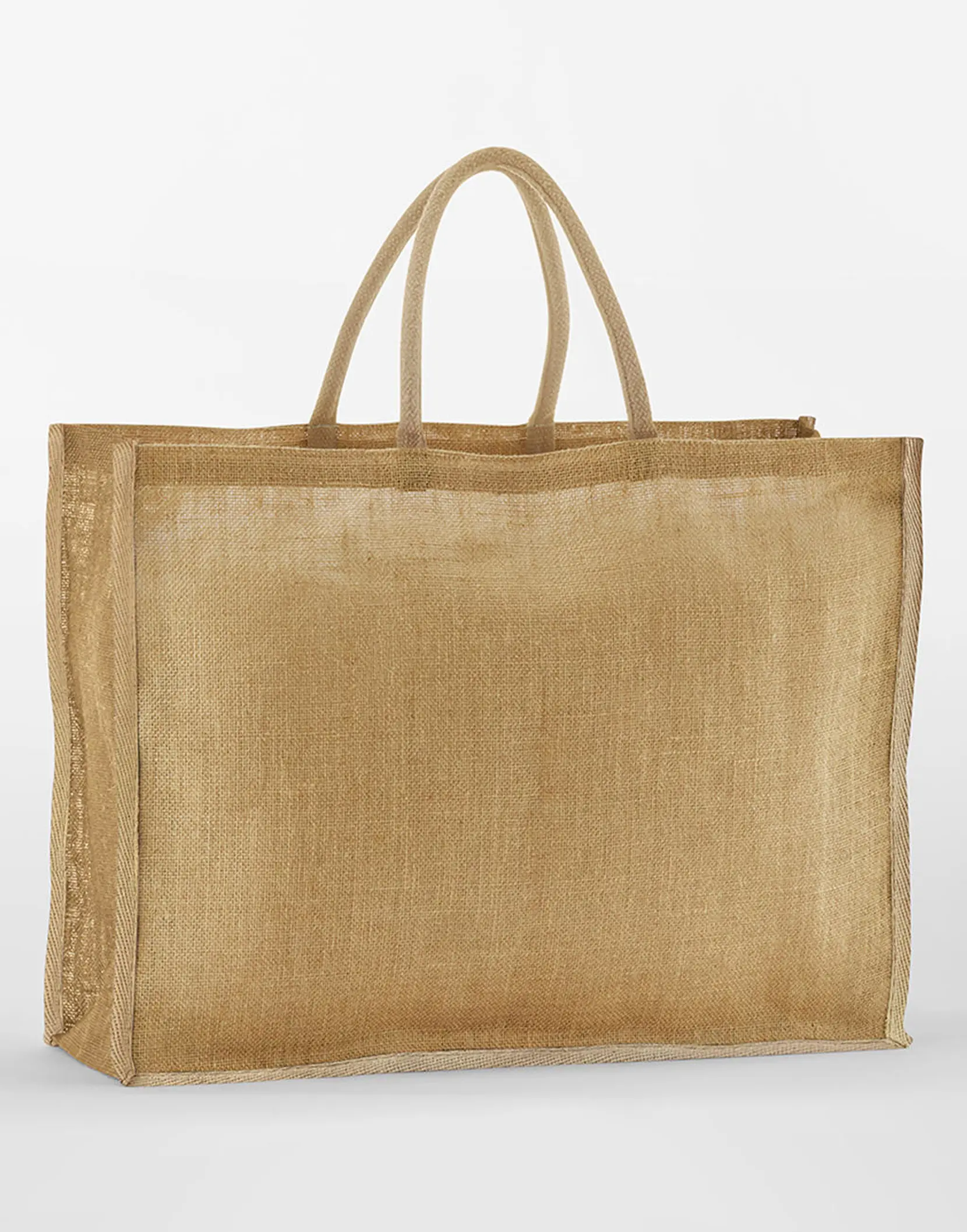 Bild på Natural Starched Jute Market Shopper