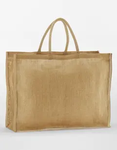 Bild på Natural Starched Jute Market Shopper