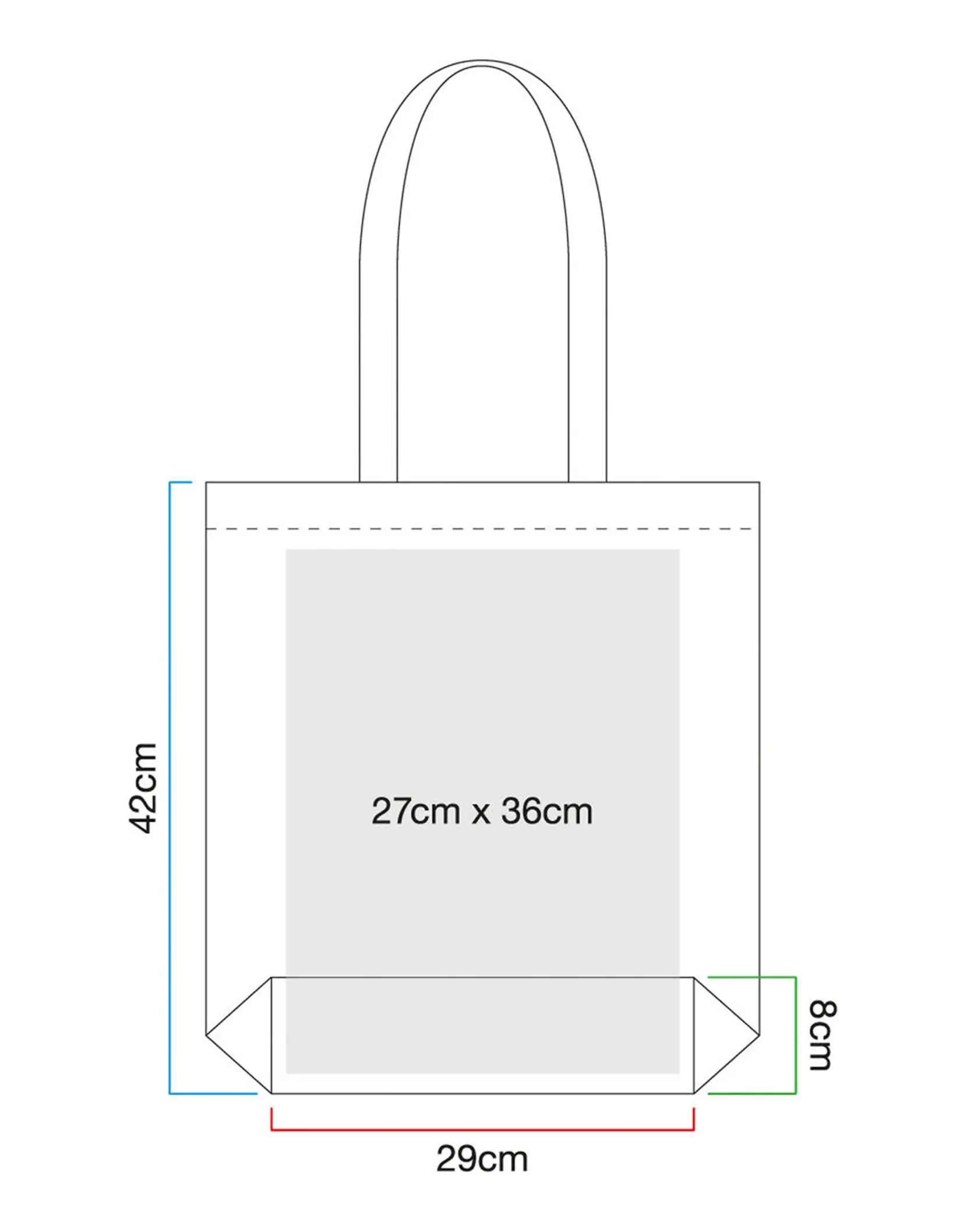 Bild på EarthAware® Organic Twill Tote
