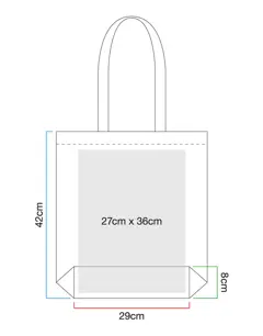 Bild på EarthAware® Organic Twill Tote