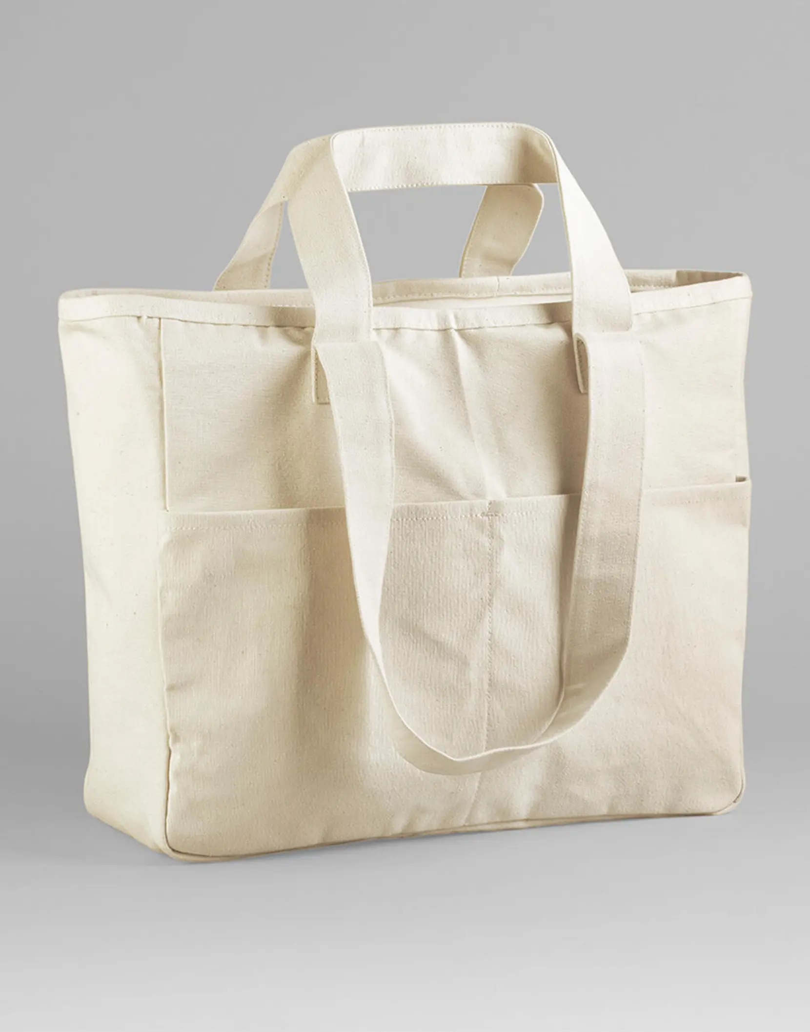 Bild på Double Handle Cargo Pocket Tote