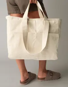 Bild på Double Handle Cargo Pocket Tote