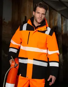 Bild på Printable Waterproof Softshell Safety Coat