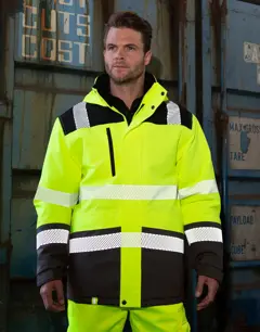 Bild på Printable Waterproof Softshell Safety Coat