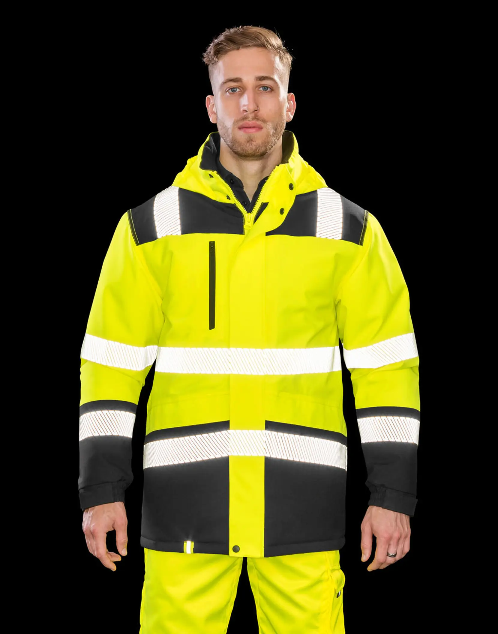 Bild på Printable Waterproof Softshell Safety Coat