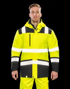 Bild på Printable Waterproof Softshell Safety Coat