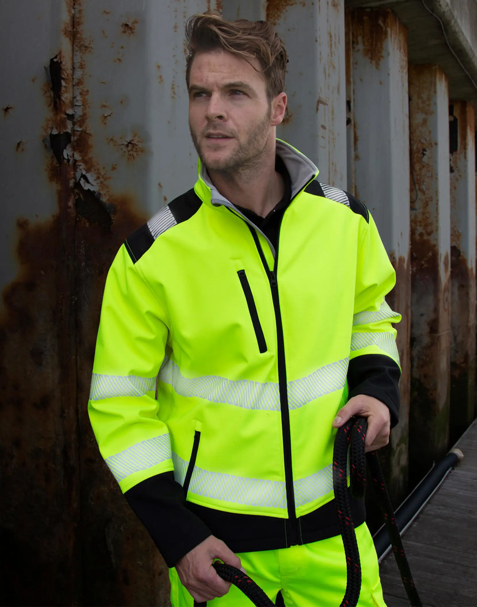 Bild på Printable Ripstop Safety Softshell