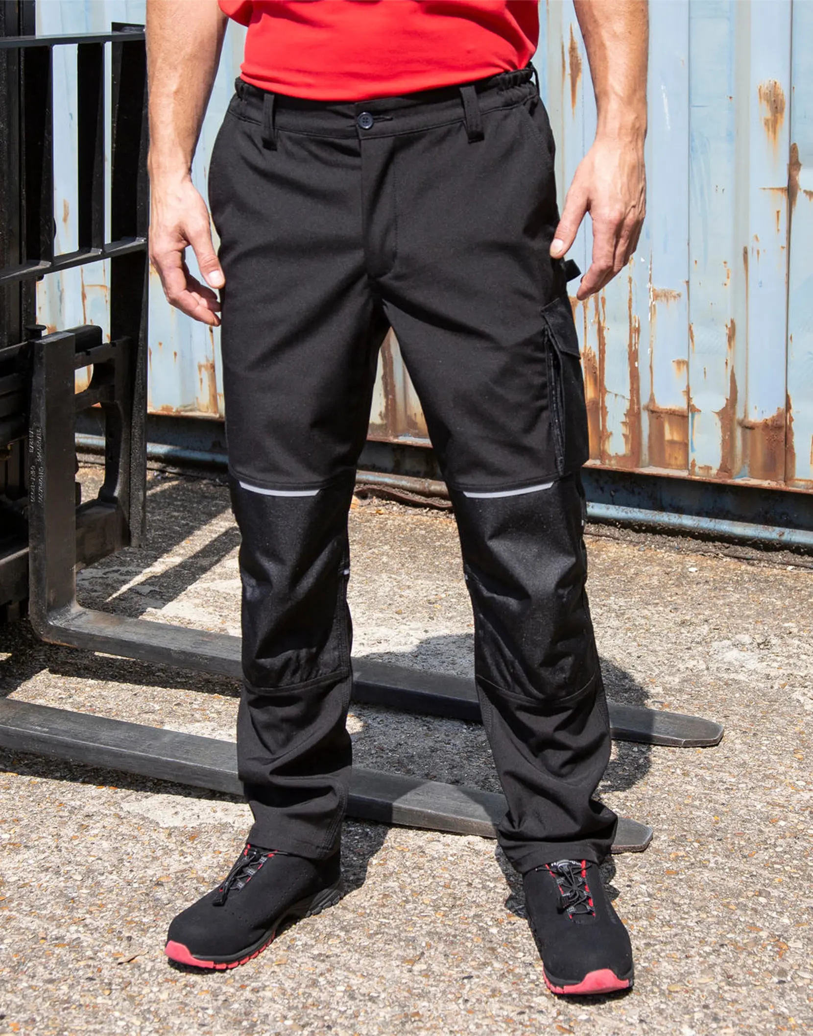 Bild på Slim Softshell Work Trousers