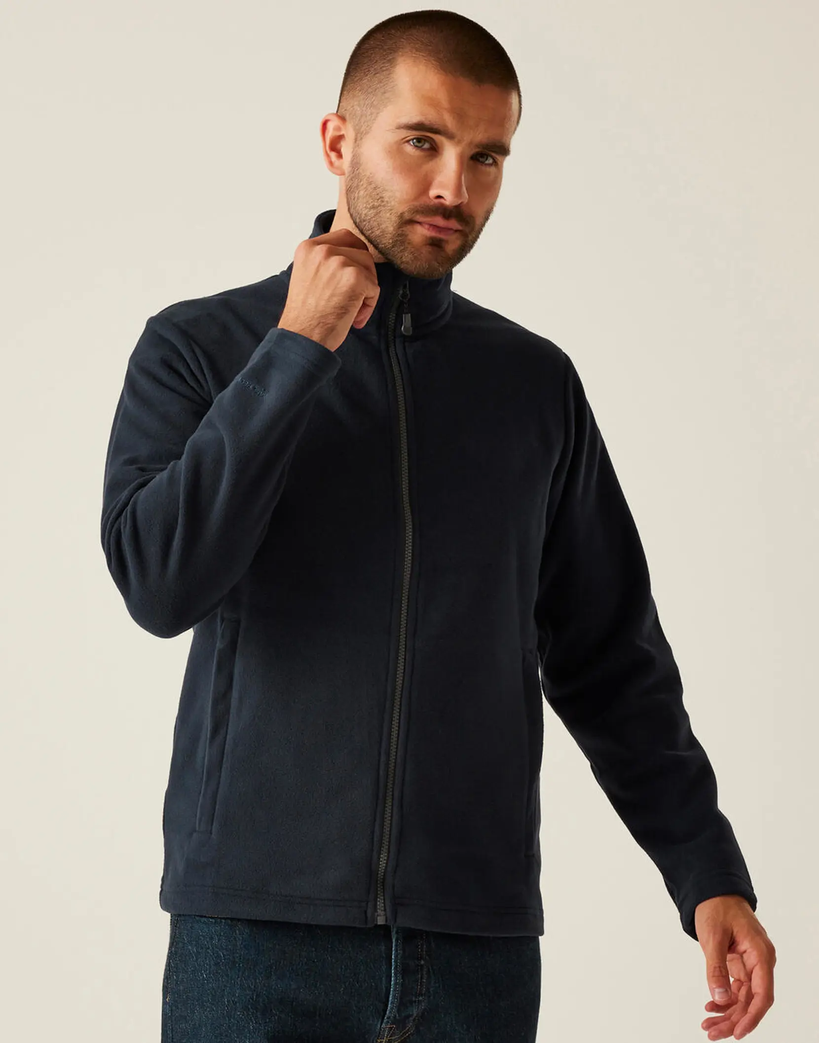 Bild på Honestly Made Recycled Full Zip Microfleece