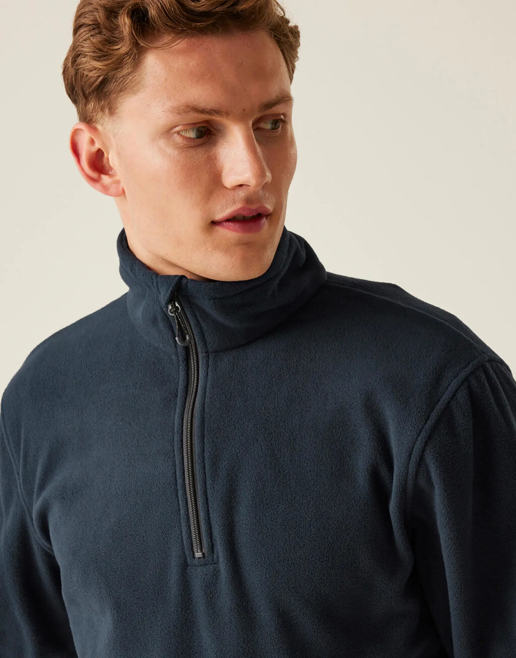 Bild på Honestly Made Recycled Half Zip Fleece